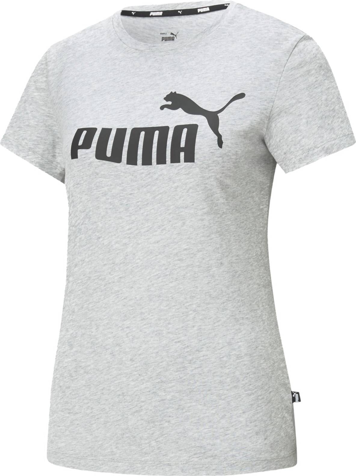 Funkční tričko Puma šedý melír / černá