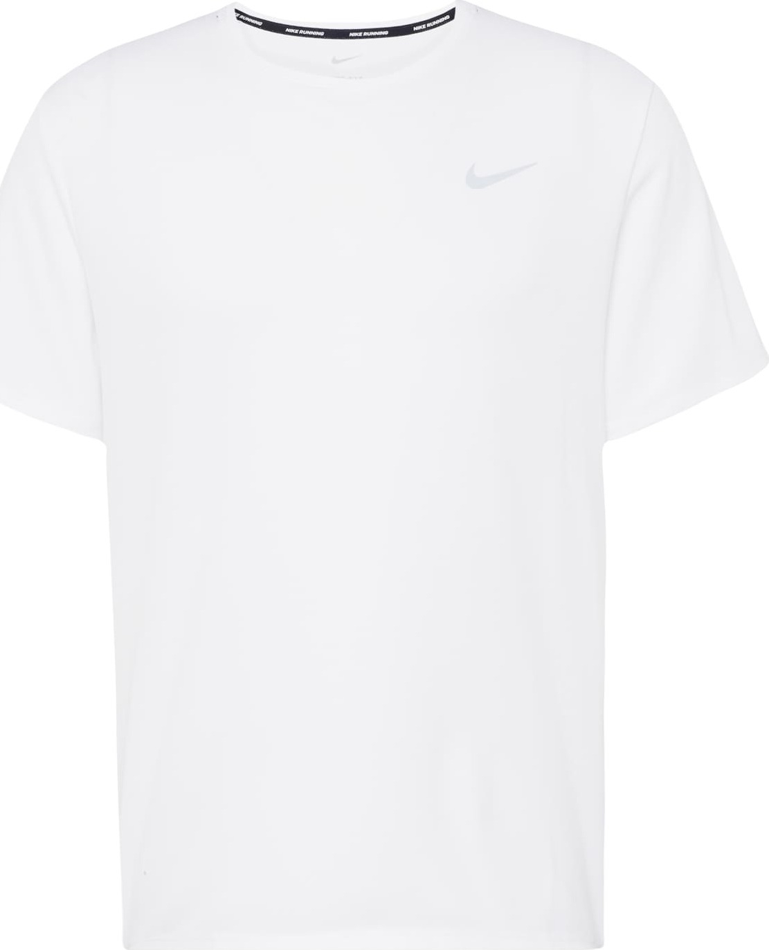 Funkční tričko Nike stříbrná / bílá