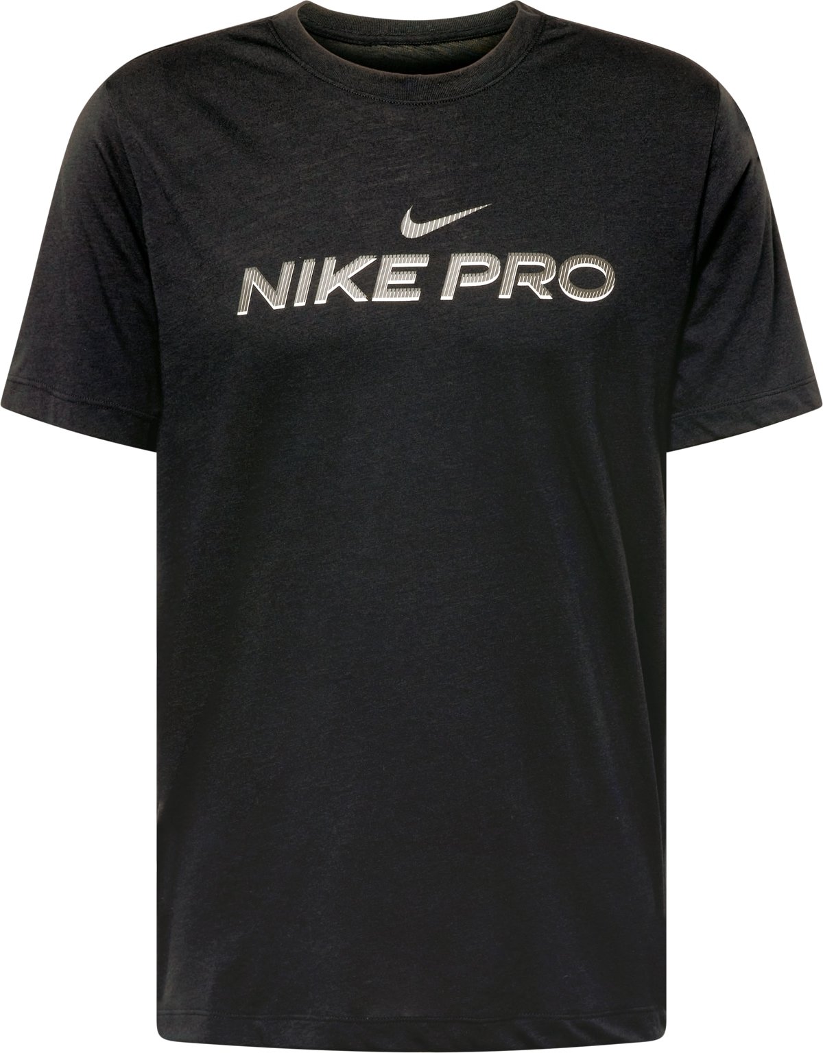 Funkční tričko Nike kámen / černá / bílá