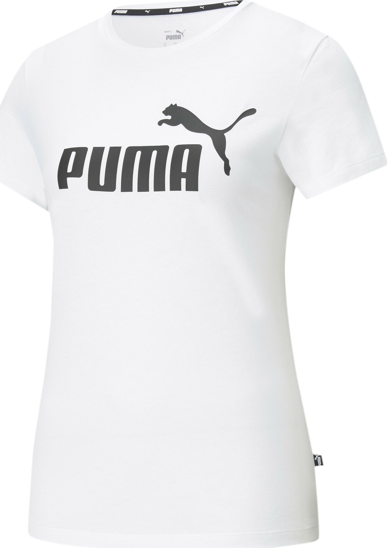 Funkční tričko Puma černá / bílá