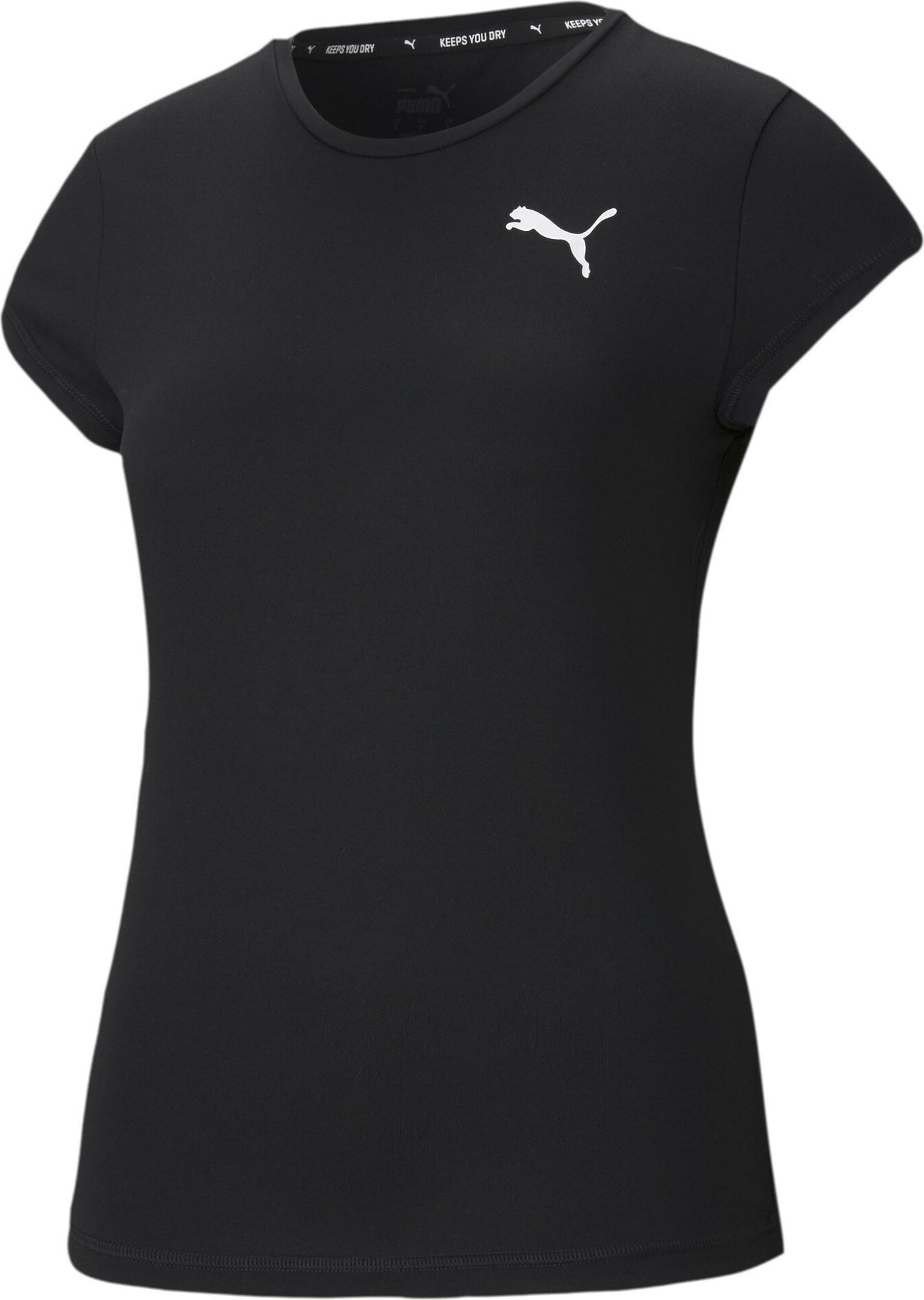 Funkční tričko Puma černá / bílá