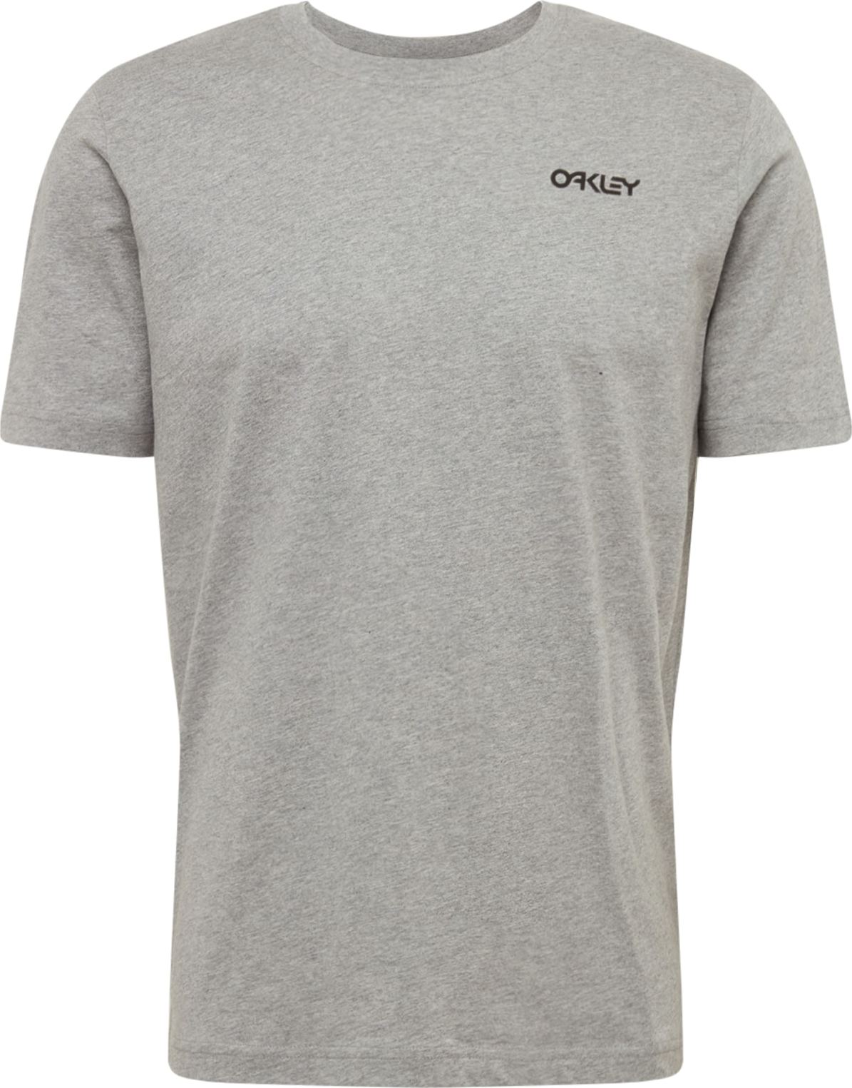 Funkční tričko 'BACK AD HERITAGE' Oakley šedá