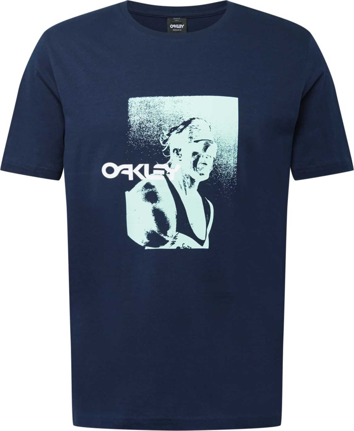 Funkční tričko 'SCOTT TINLEY' Oakley světlemodrá / tmavě modrá