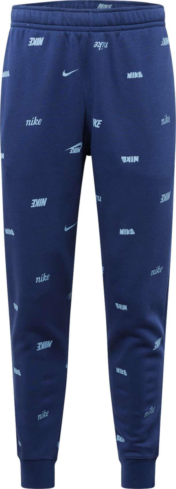 Kalhoty Nike Sportswear námořnická modř / světlemodrá