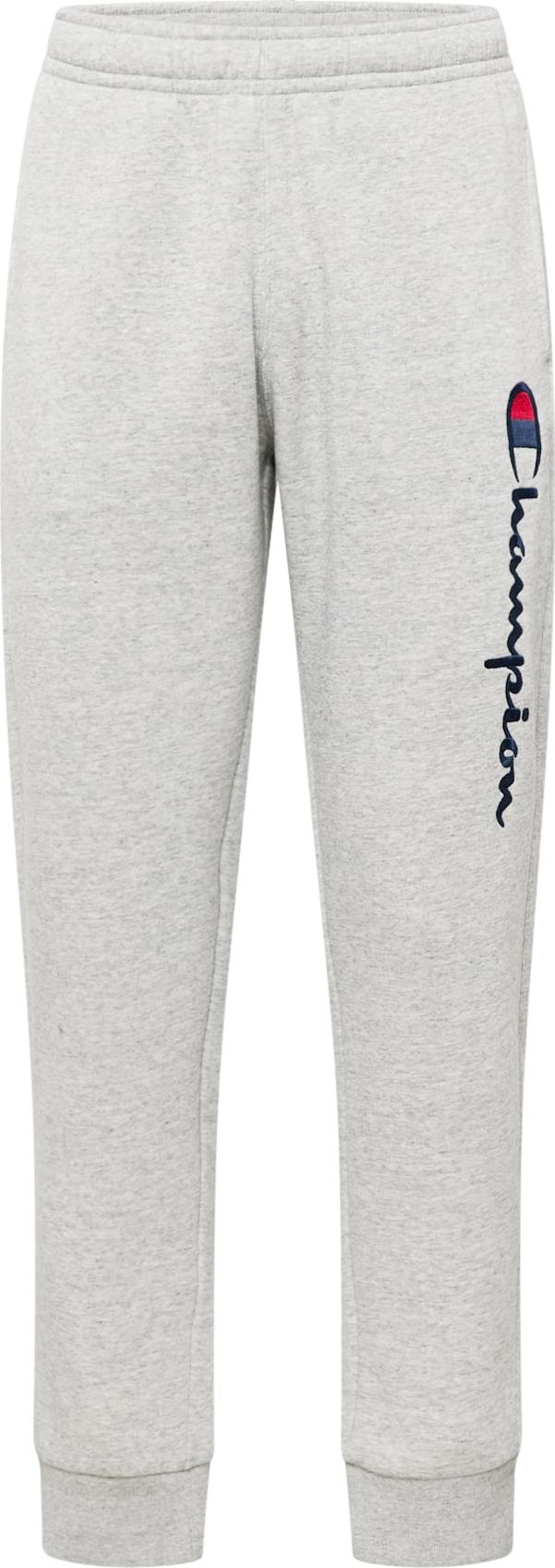 Kalhoty Champion Authentic Athletic Apparel námořnická modř / šedý melír / červená