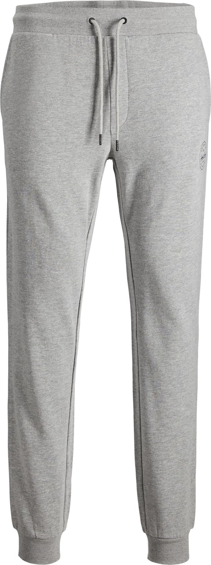 Kalhoty 'Gordon' jack & jones námořnická modř / šedý melír