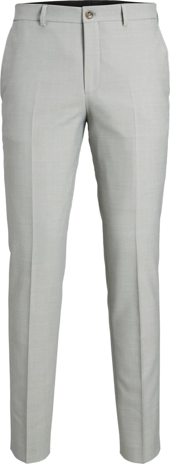 Kalhoty se sklady v pase 'Solaris' jack & jones světle šedá