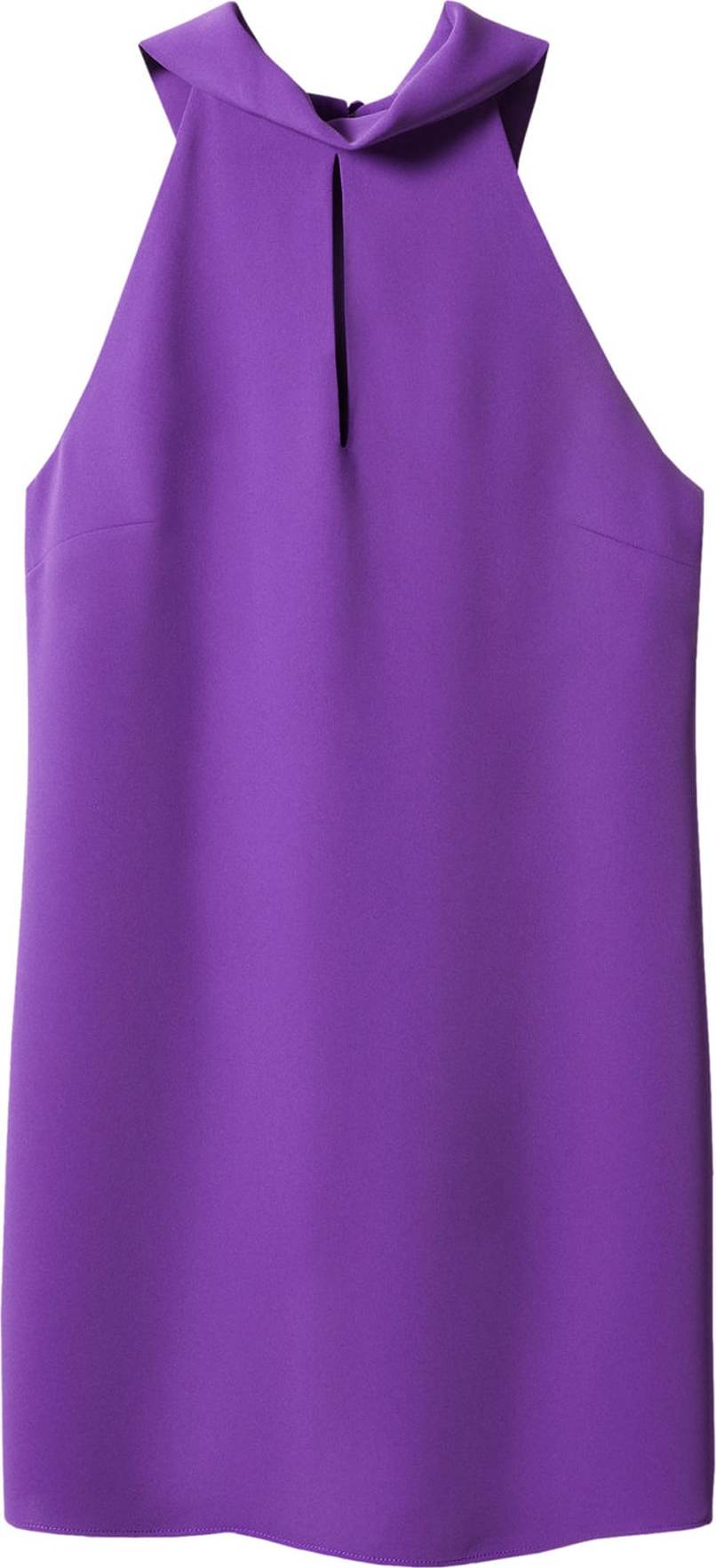 Koktejlové šaty 'CHARLOT' Mango světle fialová