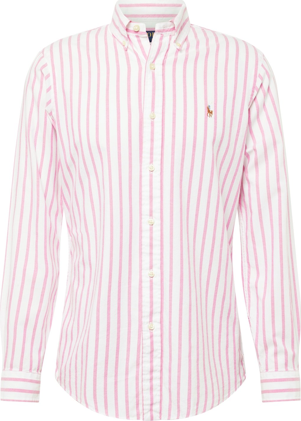 Košile Polo Ralph Lauren pink / bílá