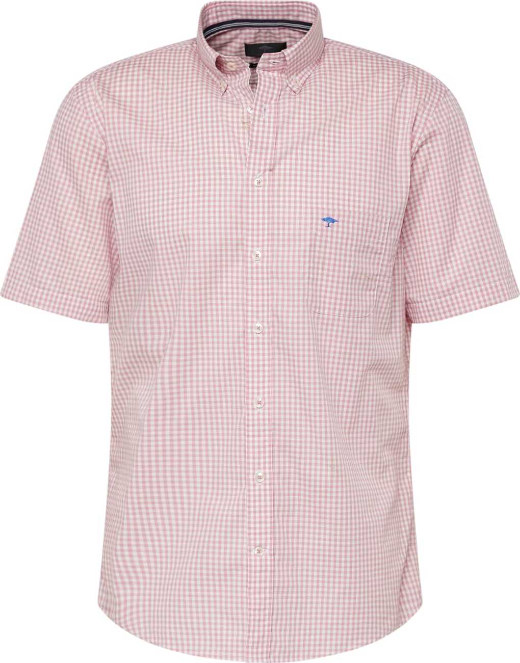 Košile FYNCH-HATTON modrá / růžová / bílá