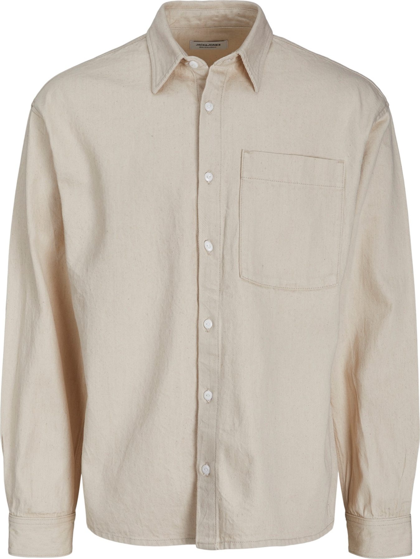 Košile 'CREEK' jack & jones béžová