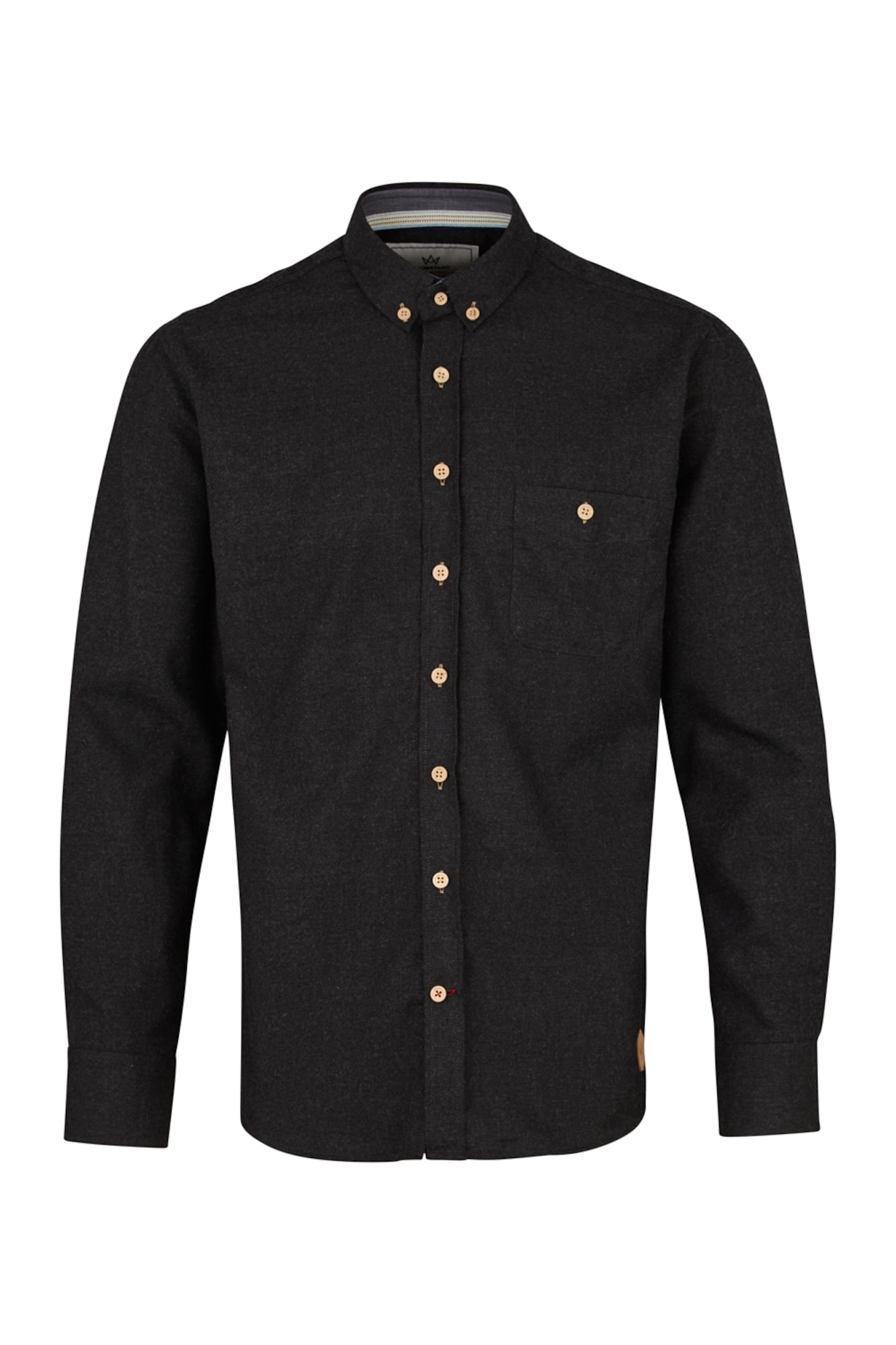 Košile 'Dean 07a Plain' Kronstadt černá