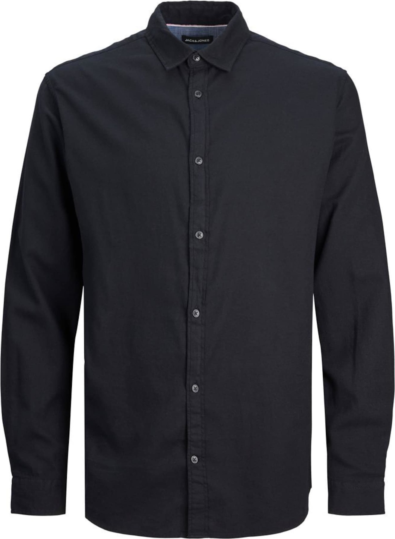 Košile 'Gingham' Jack & Jones Plus černá