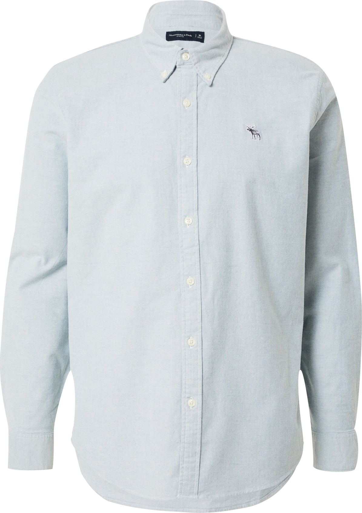 Košile 'OXFORD' Abercrombie & Fitch chladná modrá / světlemodrá