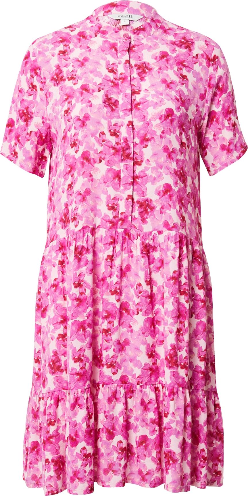 Košilové šaty 'Lecia' MbyM fuchsiová / růžová / světle růžová