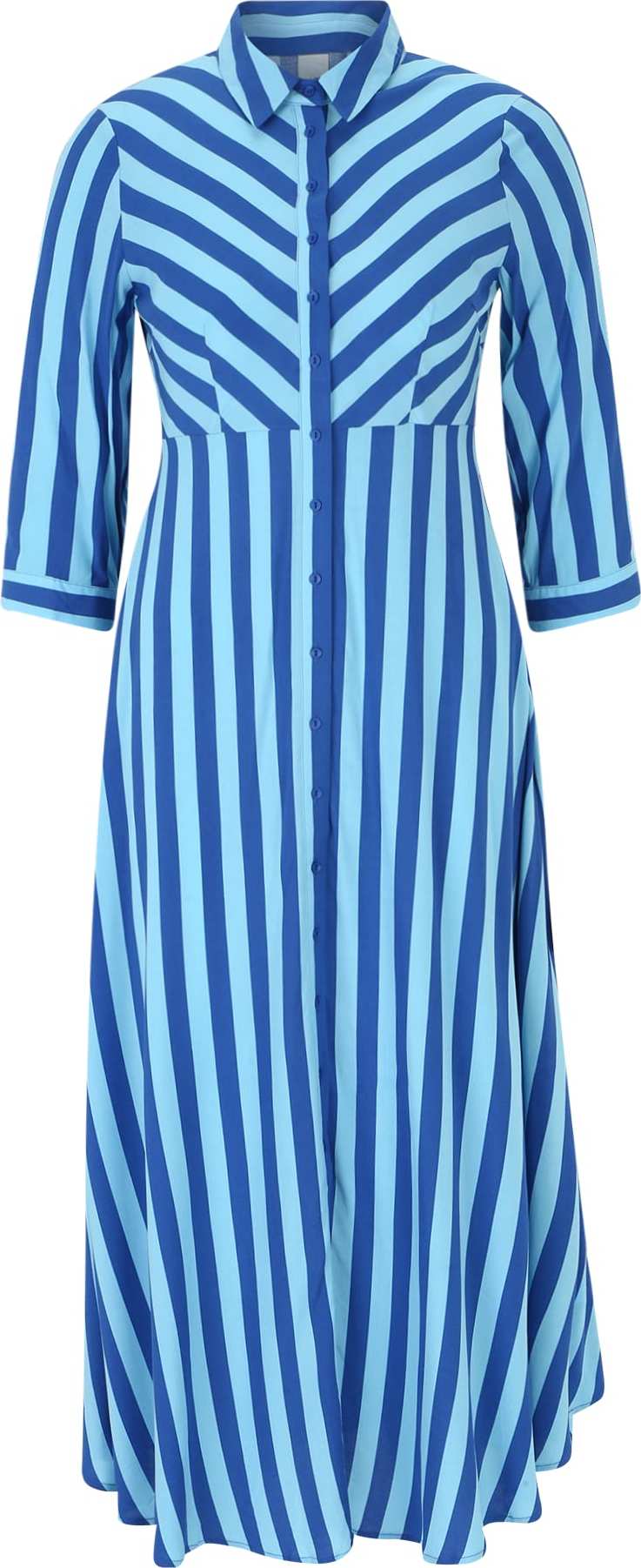 Košilové šaty 'SAVANNA' Y.A.S Petite nebeská modř / světlemodrá