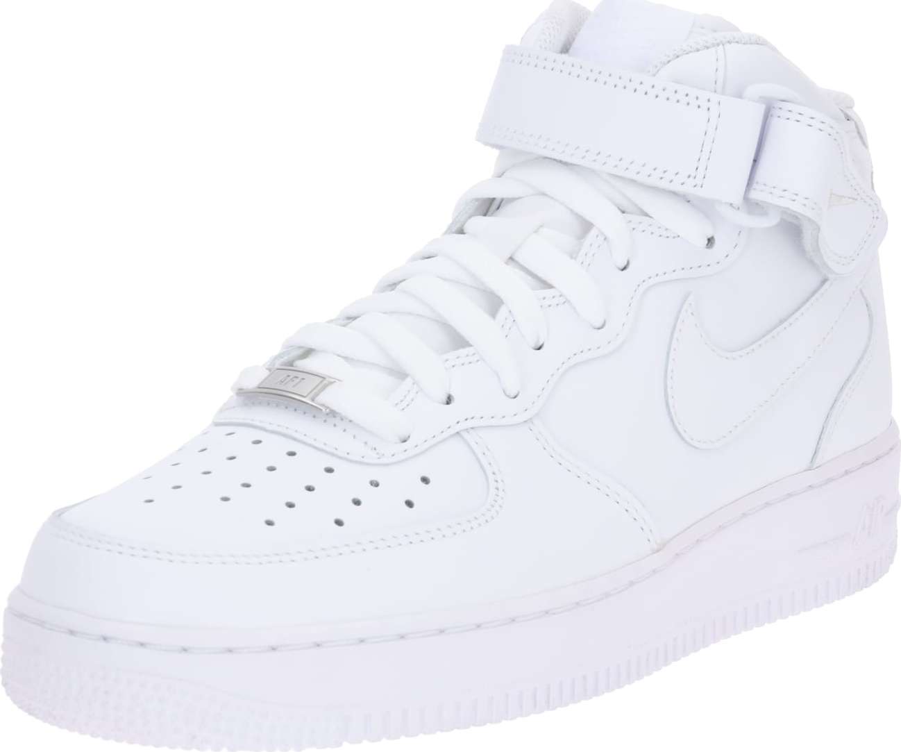 Kotníkové tenisky 'AIR FORCE 1 MID 07' Nike Sportswear bílá