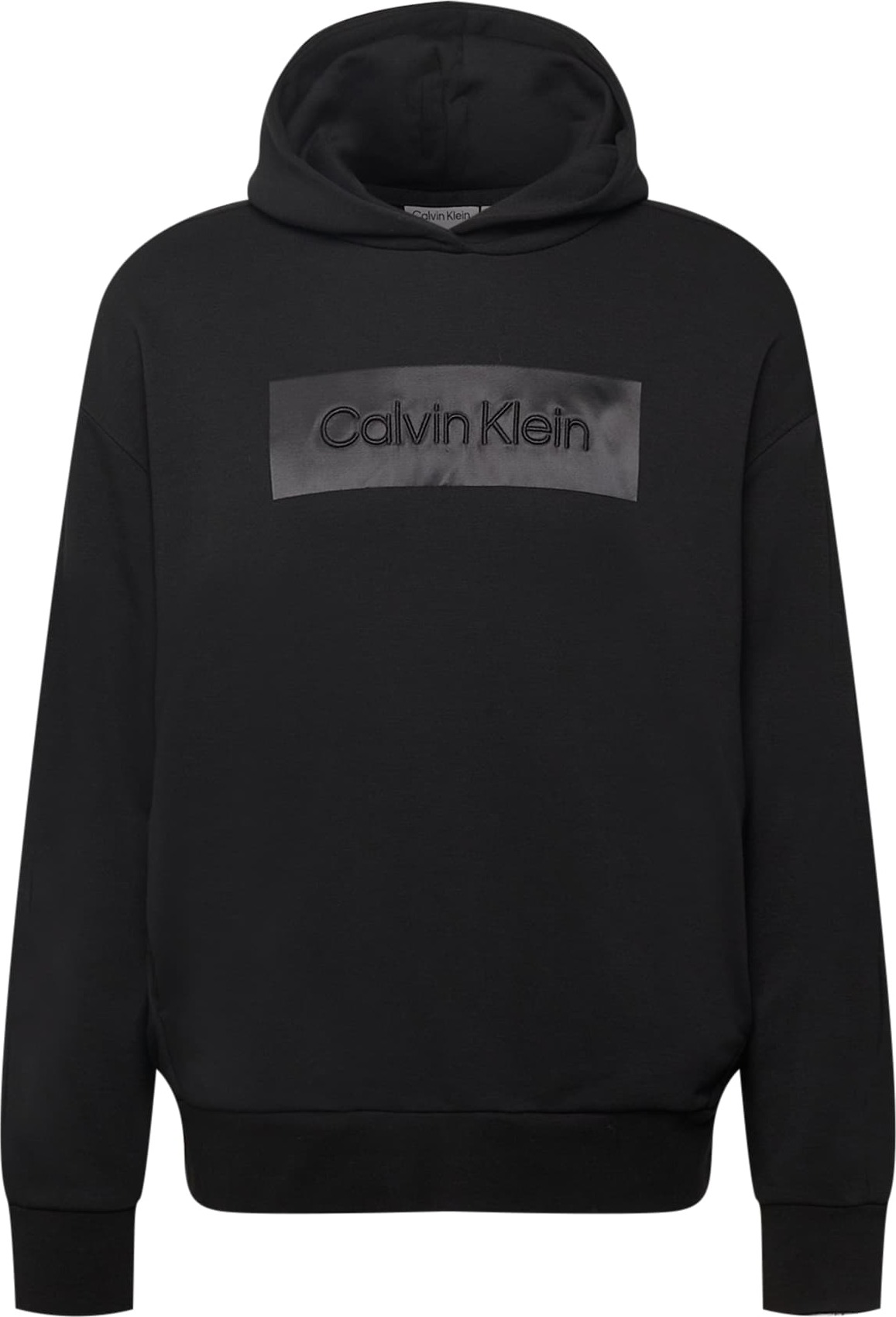 Mikina Calvin Klein tmavě šedá / černá