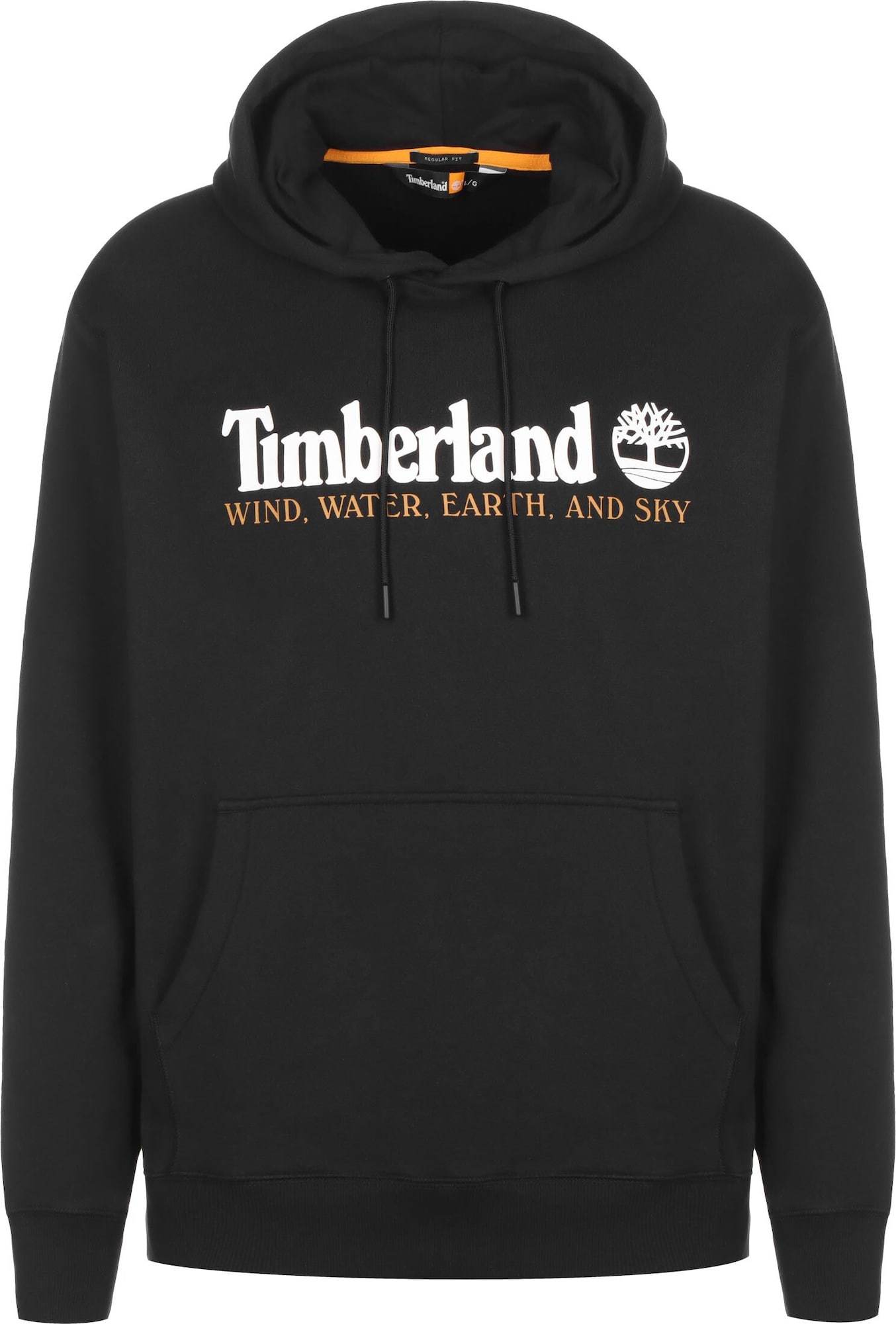 Mikina Timberland jasně oranžová / černá / bílá