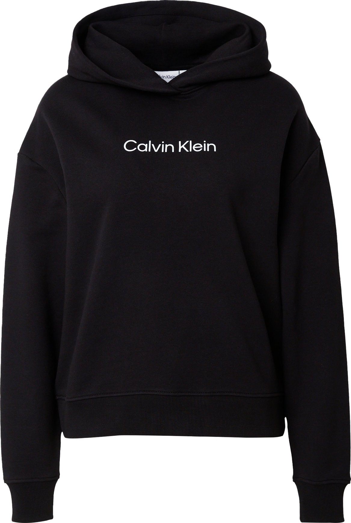 Mikina Calvin Klein černá / bílá