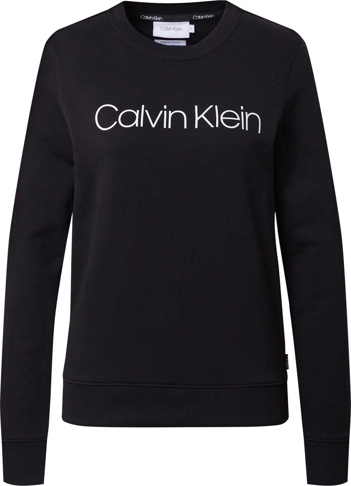 Mikina Calvin Klein černá / bílá