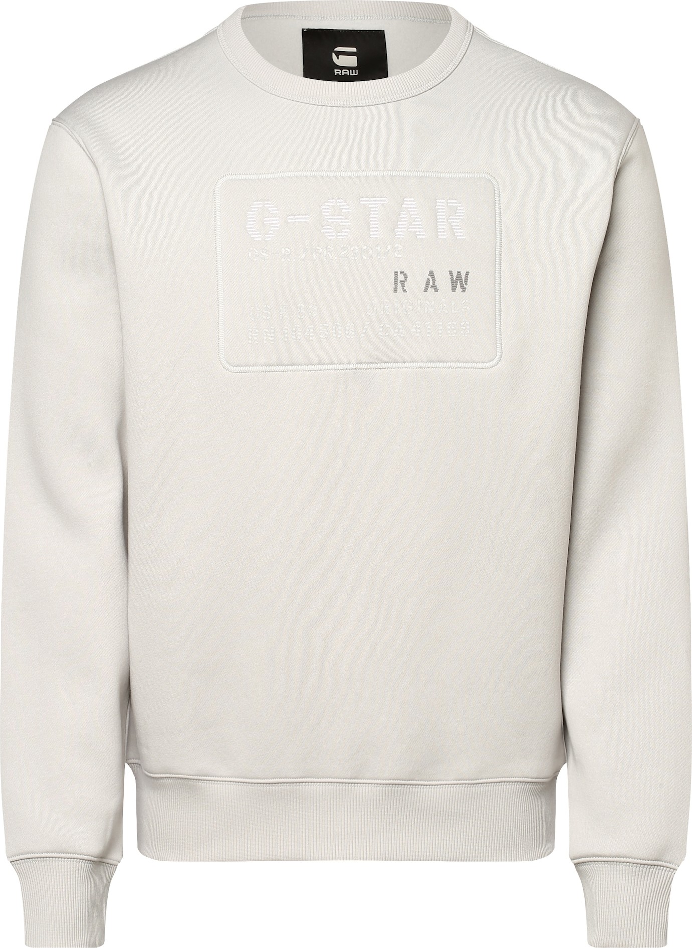 Mikina G-Star Raw světle šedá