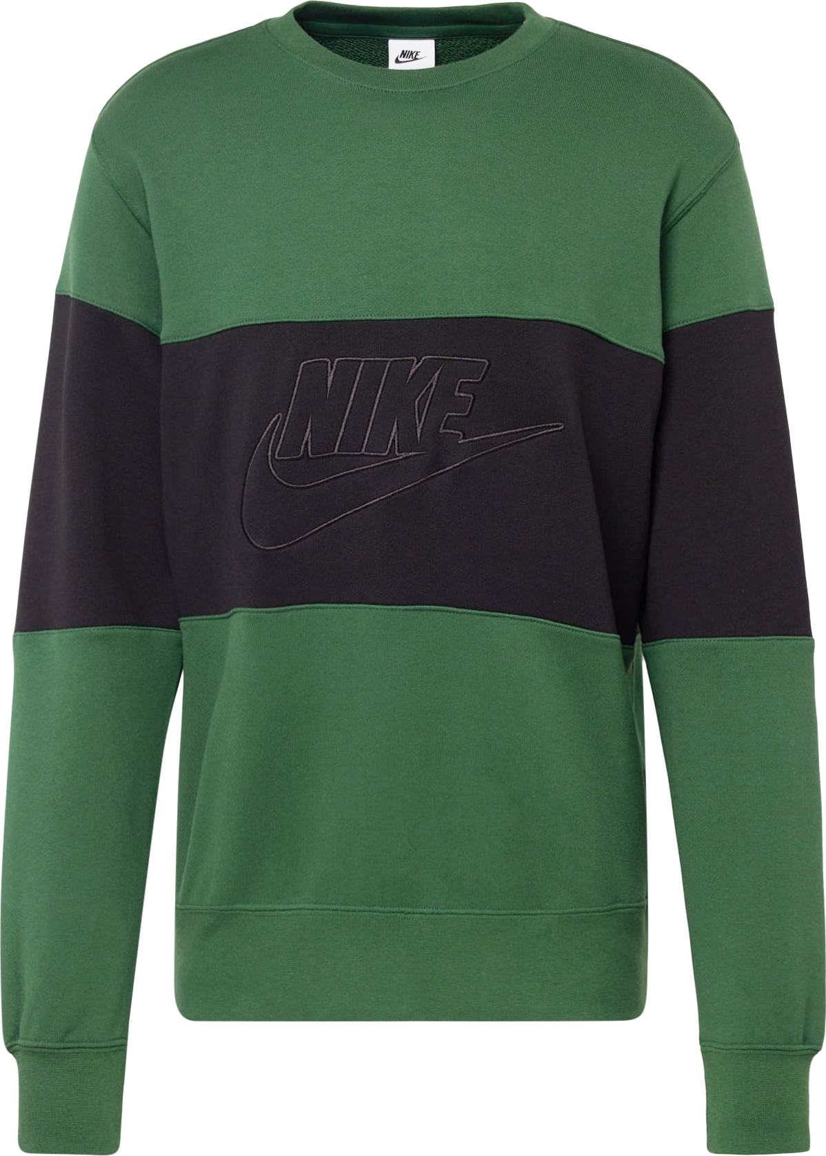 Mikina Nike Sportswear zelená / černá