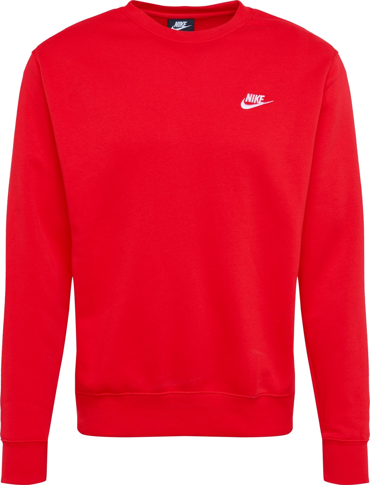 Mikina Nike Sportswear červená / bílá