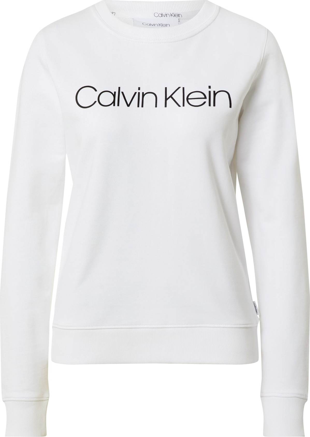 Mikina Calvin Klein černá / bílá