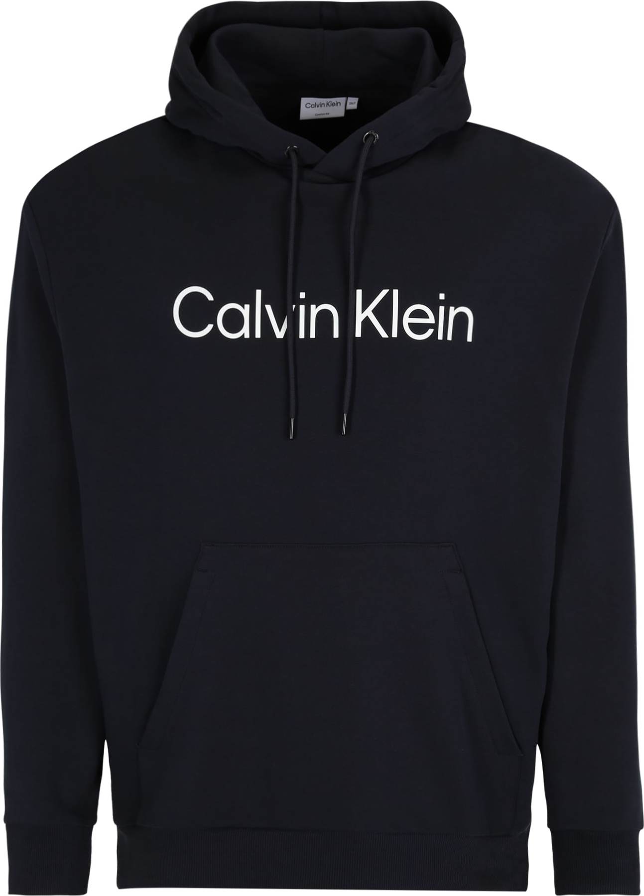 Mikina Calvin Klein Big & Tall noční modrá / bílá