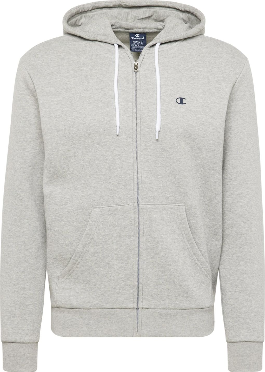 Mikina Champion Authentic Athletic Apparel námořnická modř / šedý melír / jasně červená / bílá