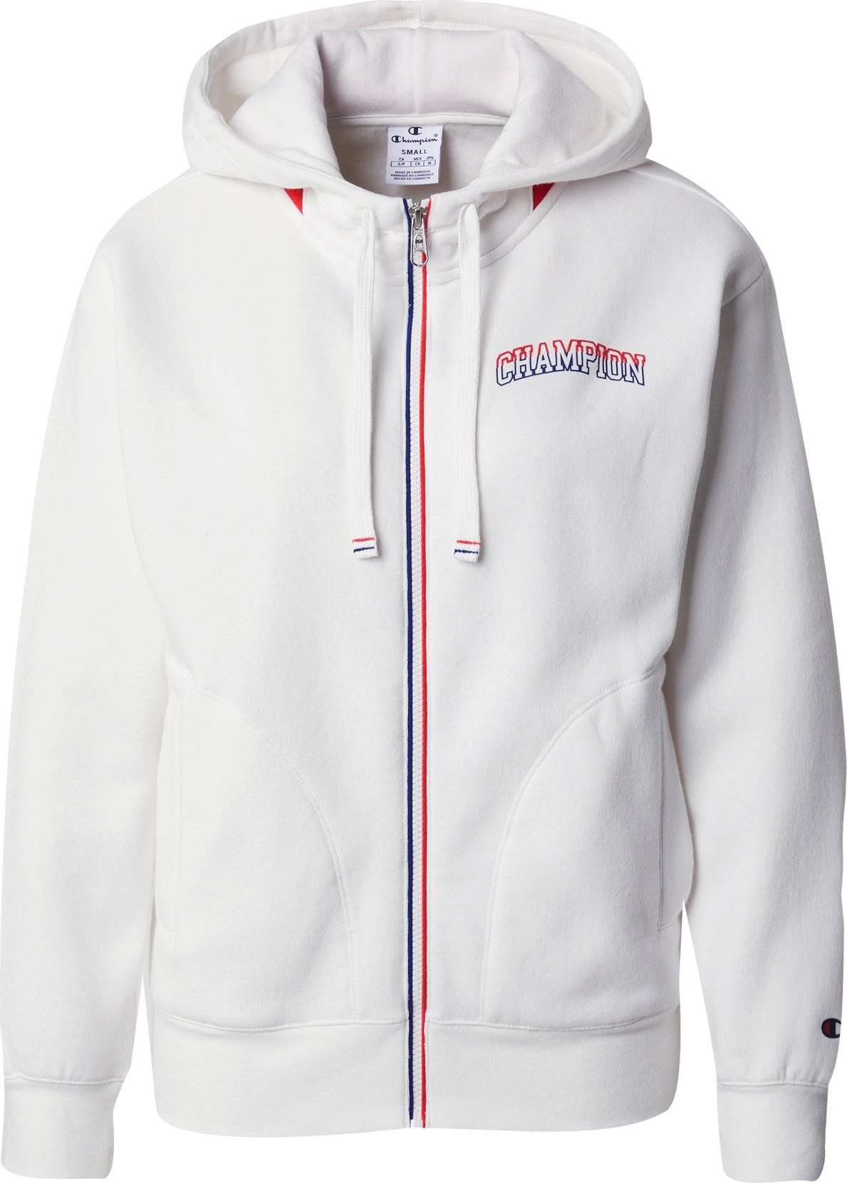 Mikina Champion Authentic Athletic Apparel modrá / červená / bílá