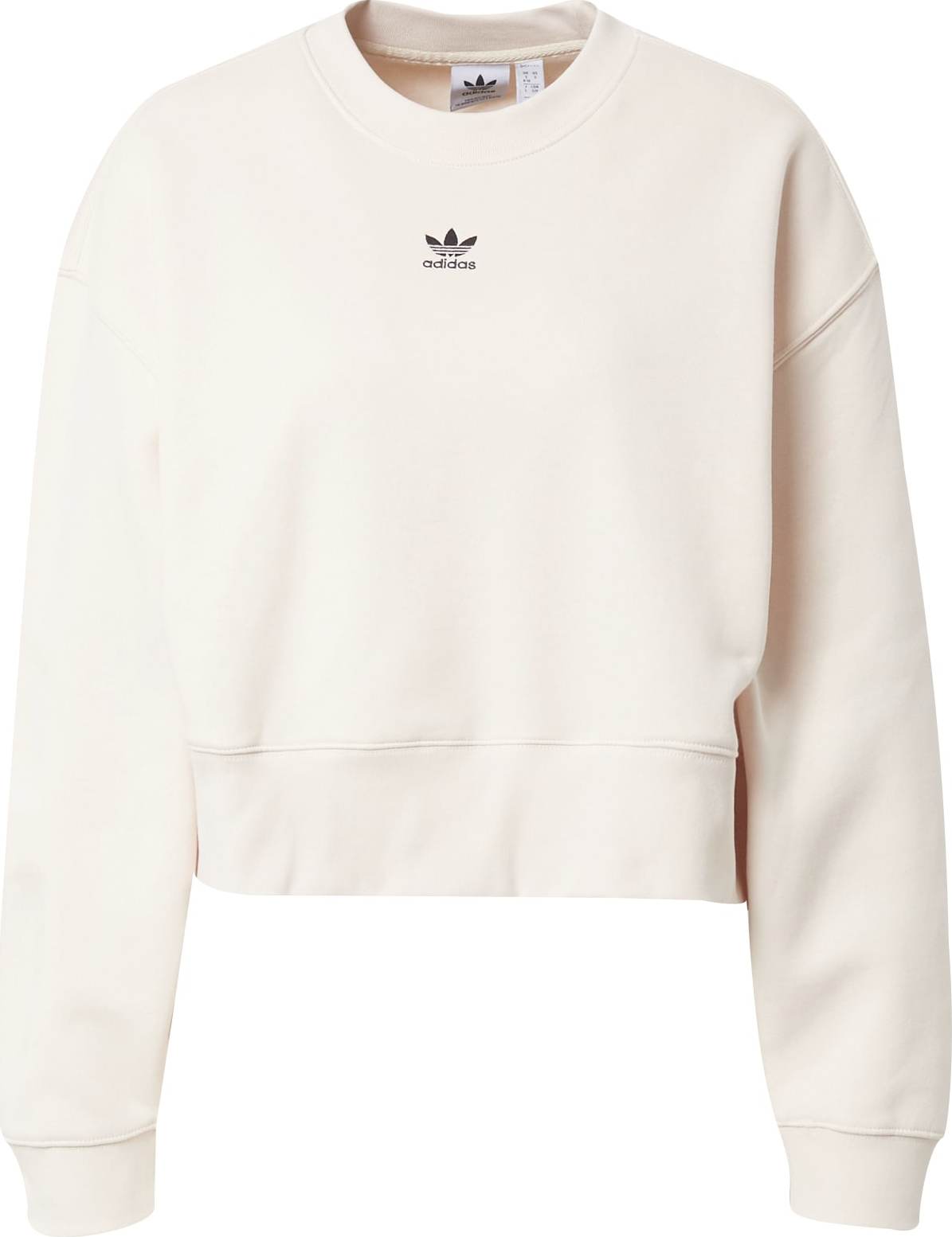 Mikina adidas Originals krémová