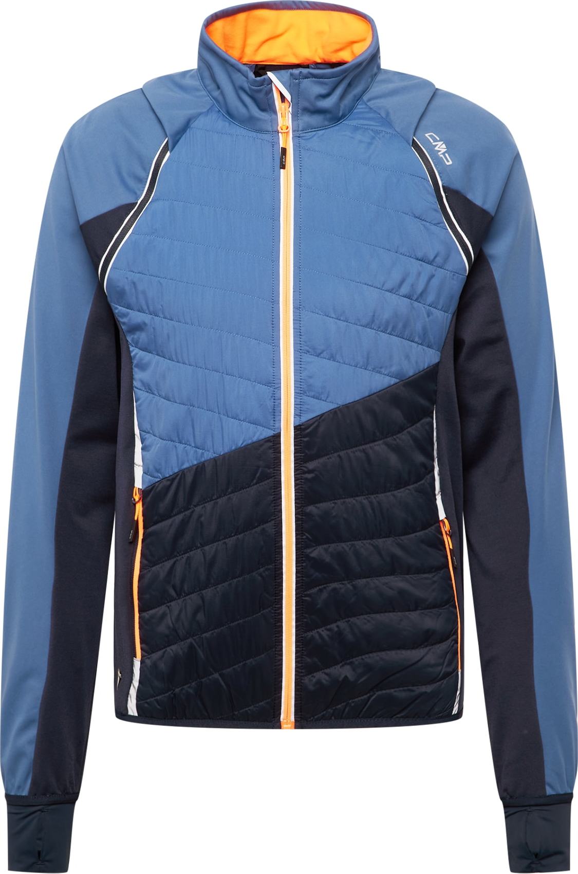 Outdoorová bunda CMP námořnická modř / tmavě modrá / šedá / oranžová