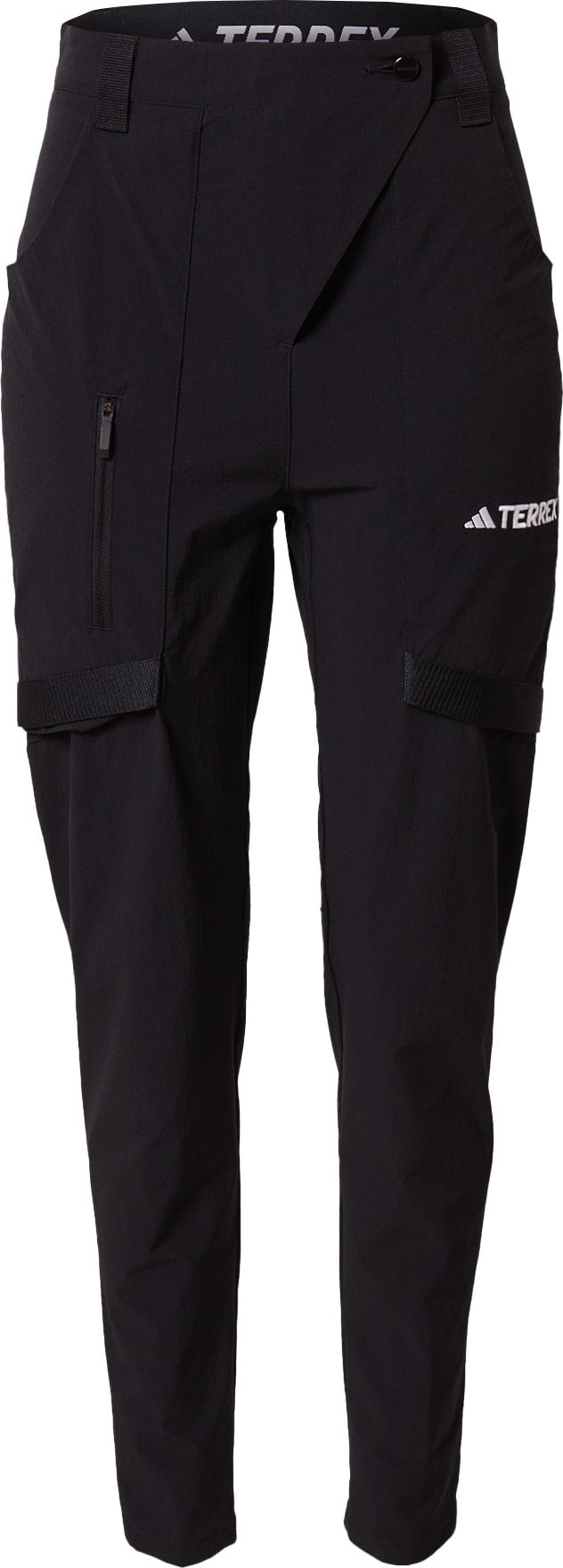 Outdoorové kalhoty 'Xperior' adidas Terrex černá / bílá