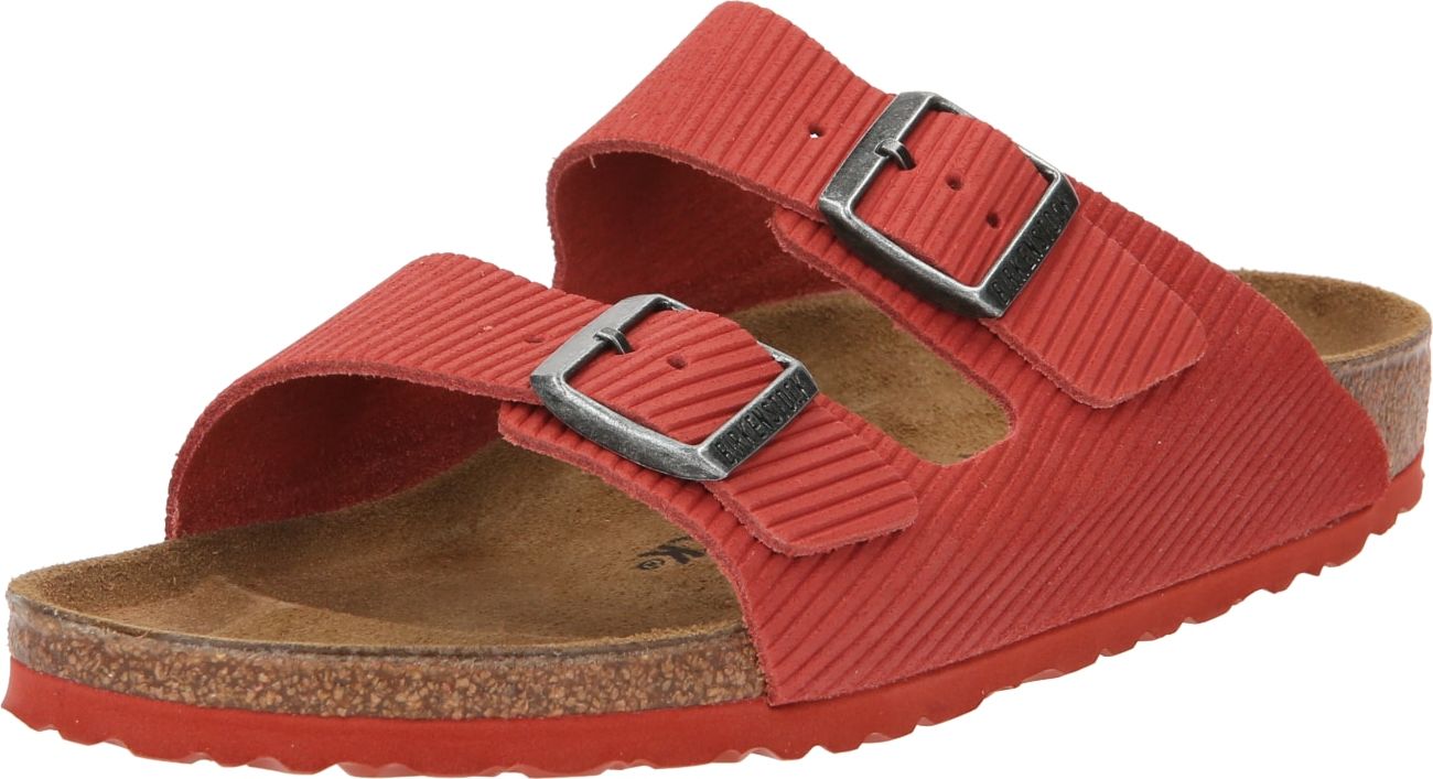 Pantofle Birkenstock červená