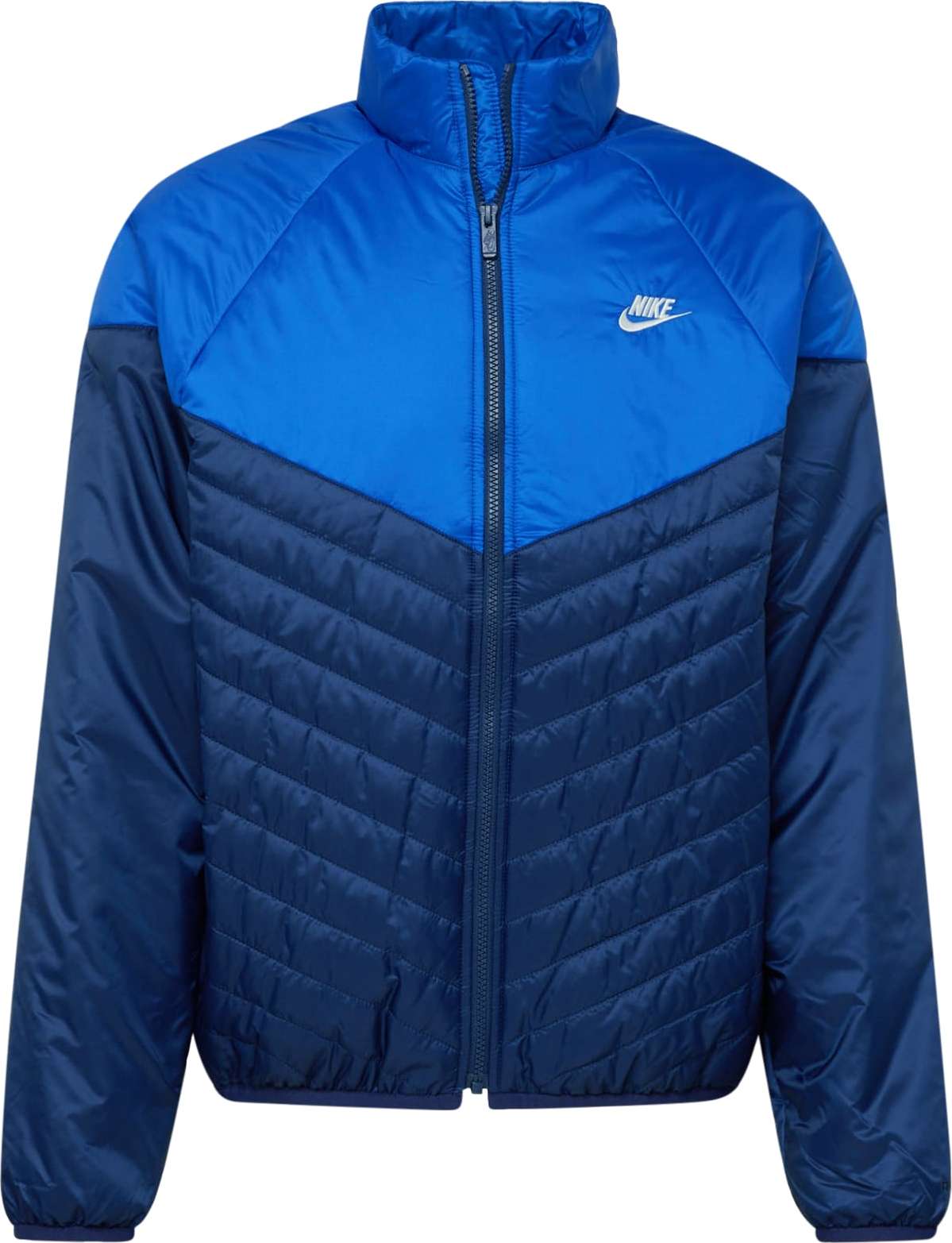 Přechodná bunda Nike Sportswear námořnická modř / azurová modrá