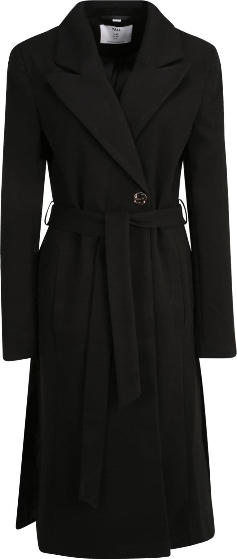 Přechodný kabát Dorothy Perkins Tall černá