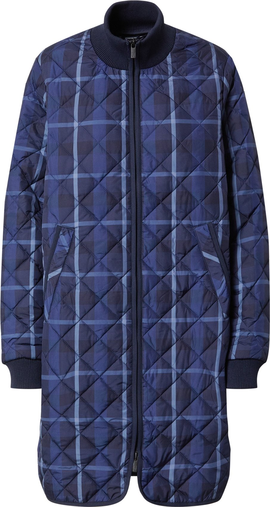 Přechodný kabát ILSE JACOBSEN marine modrá / námořnická modř / světlemodrá