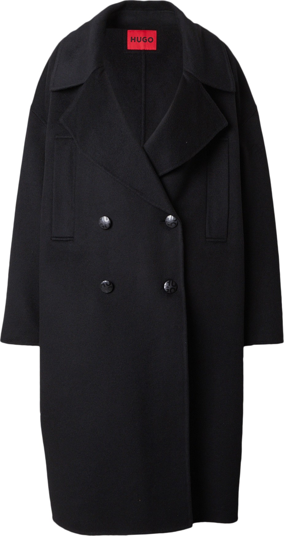 Přechodný kabát 'Malinete' HUGO černá