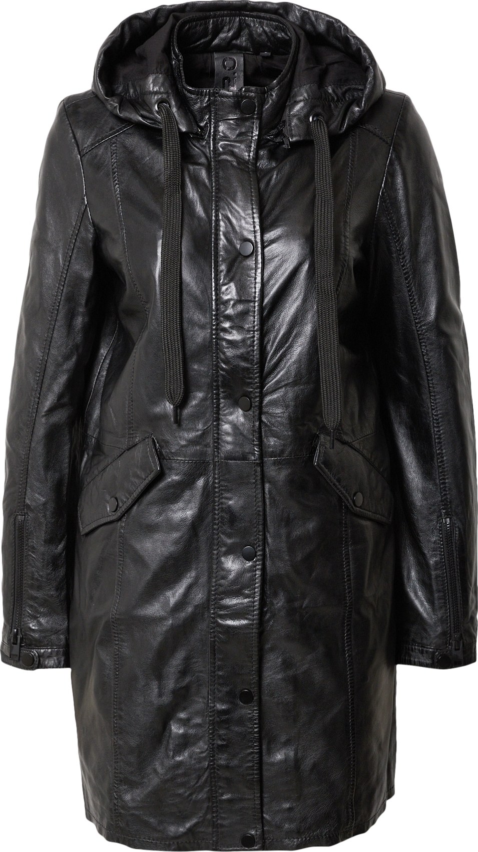 Přechodný kabát 'Varya' gipsy černá