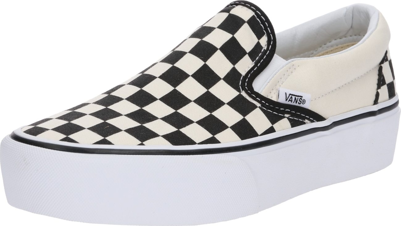 Slip on boty 'UA Classic Slip-On' Vans černá / bílá