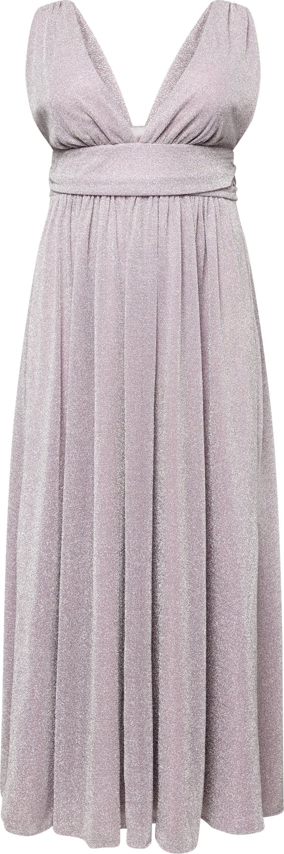 Společenské šaty SWING Curve pastelová fialová