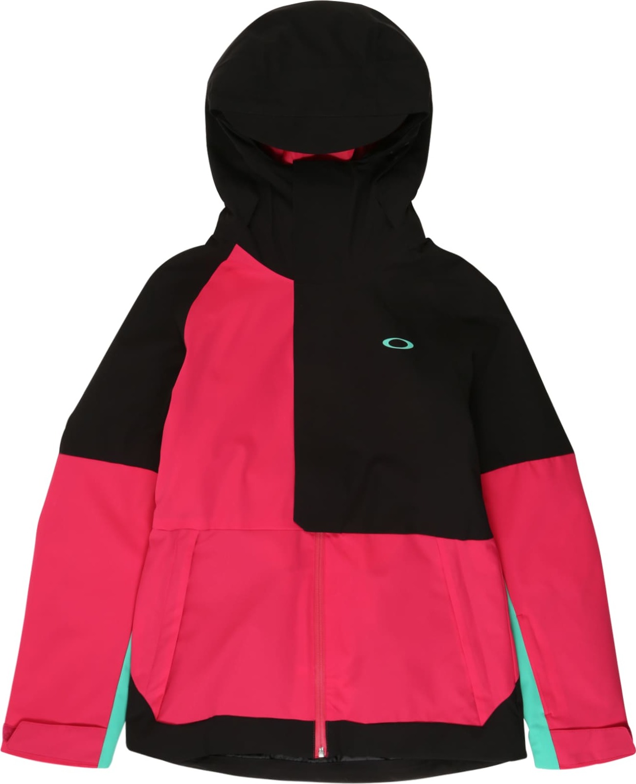 Sportovní bunda 'CAMELLIA' Oakley mátová / pink / černá