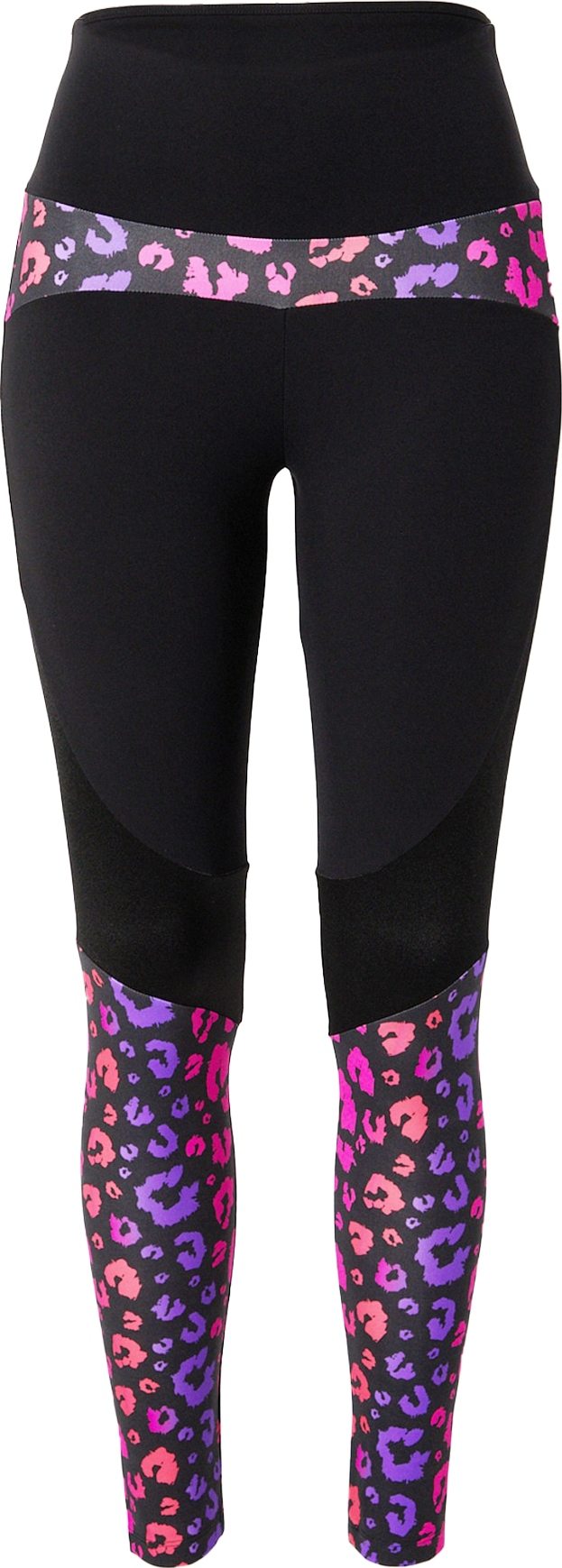 Sportovní kalhoty EA7 Emporio Armani fialová / pink / růžová / černá