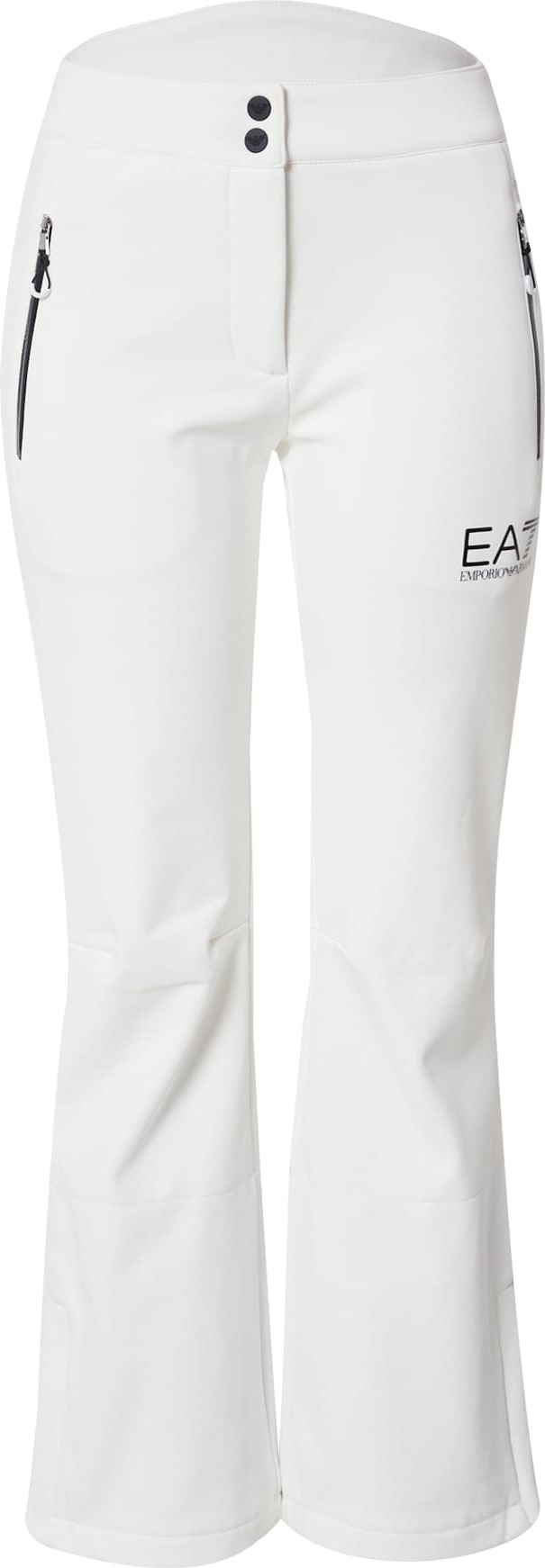 Sportovní kalhoty EA7 Emporio Armani černá / bílá