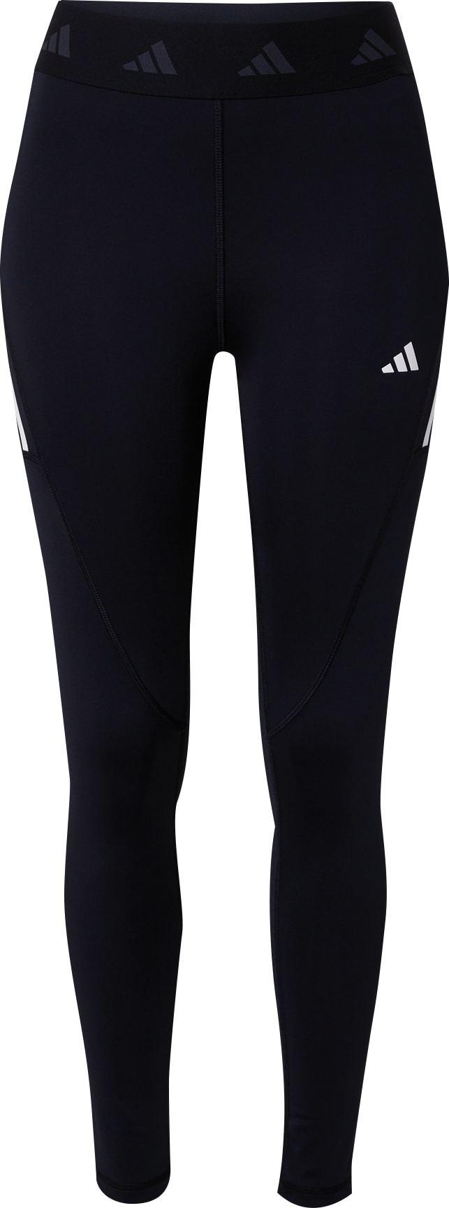 Sportovní kalhoty adidas performance černá / bílá