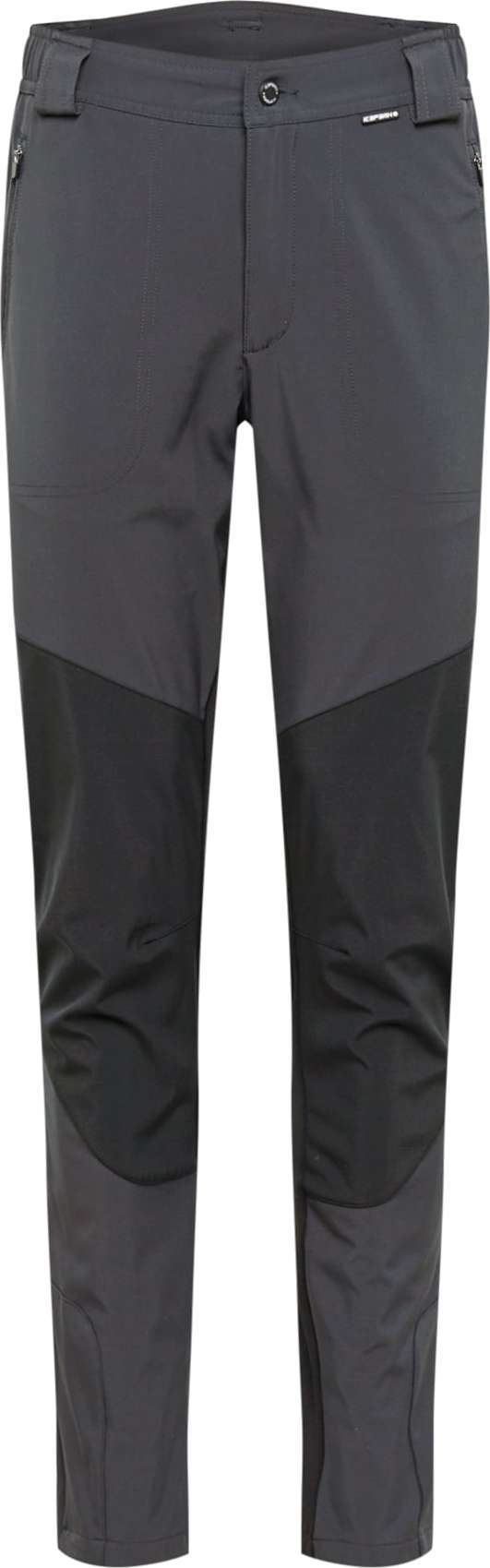 Sportovní kalhoty 'Dorr' icepeak šedá / antracitová