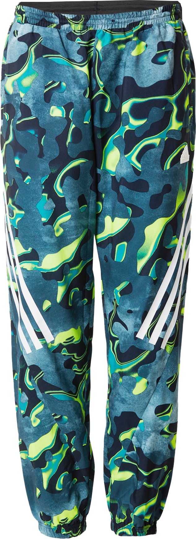 Sportovní kalhoty 'Future Icons' ADIDAS SPORTSWEAR marine modrá / chladná modrá / nefritová / světle zelená