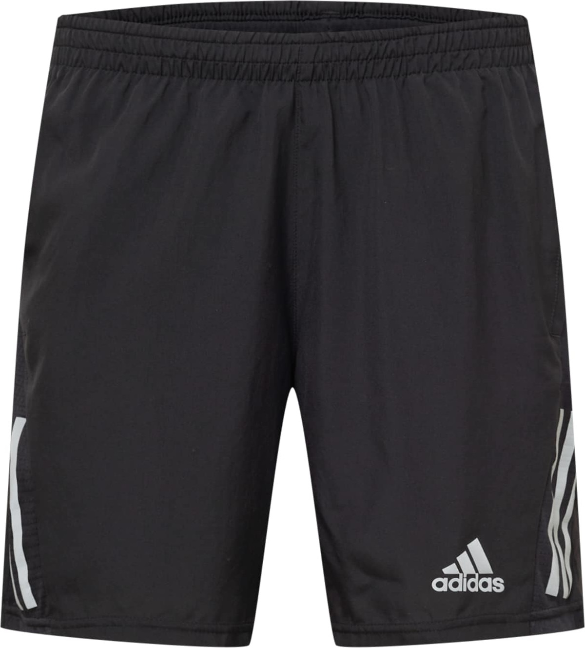 Sportovní kalhoty 'Own the Run' ADIDAS SPORTSWEAR světle šedá / černá